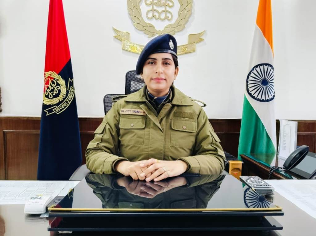 Dr Jyoti Yadav Bains takes charge as SSP Bathinda